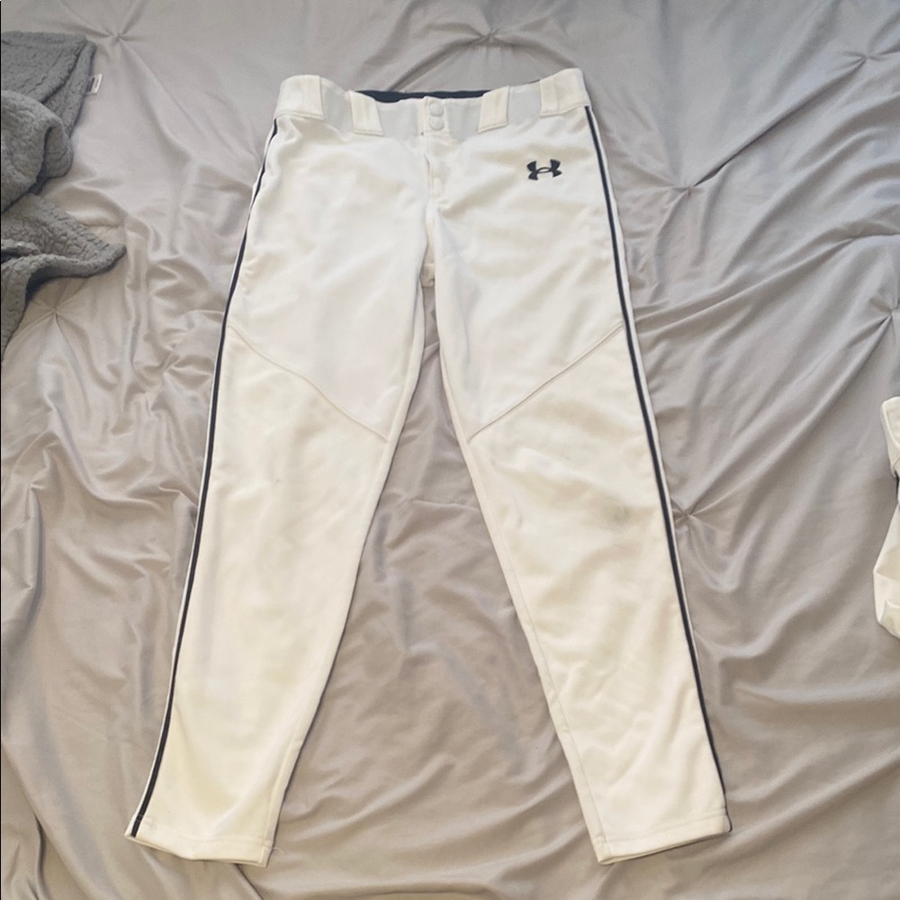 Under Armour White Athletic Pants